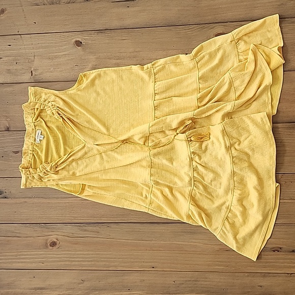 Max Studio Yellow Dress - Picture 1 of 6